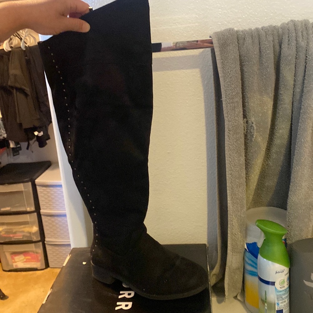 Black boots